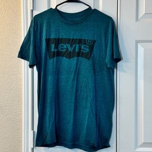 Teal Heathered Men's Size‎ Medium Levi's Short Sleeve Tshirt